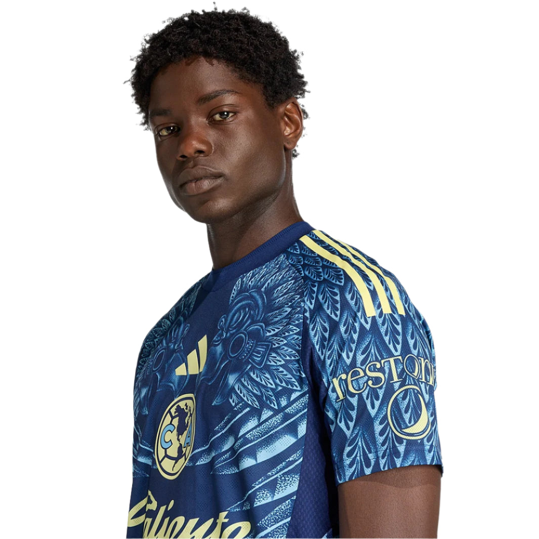 adidas R. Sanchez Men's Club América 25/26 Authentic Away Jersey (Blue)