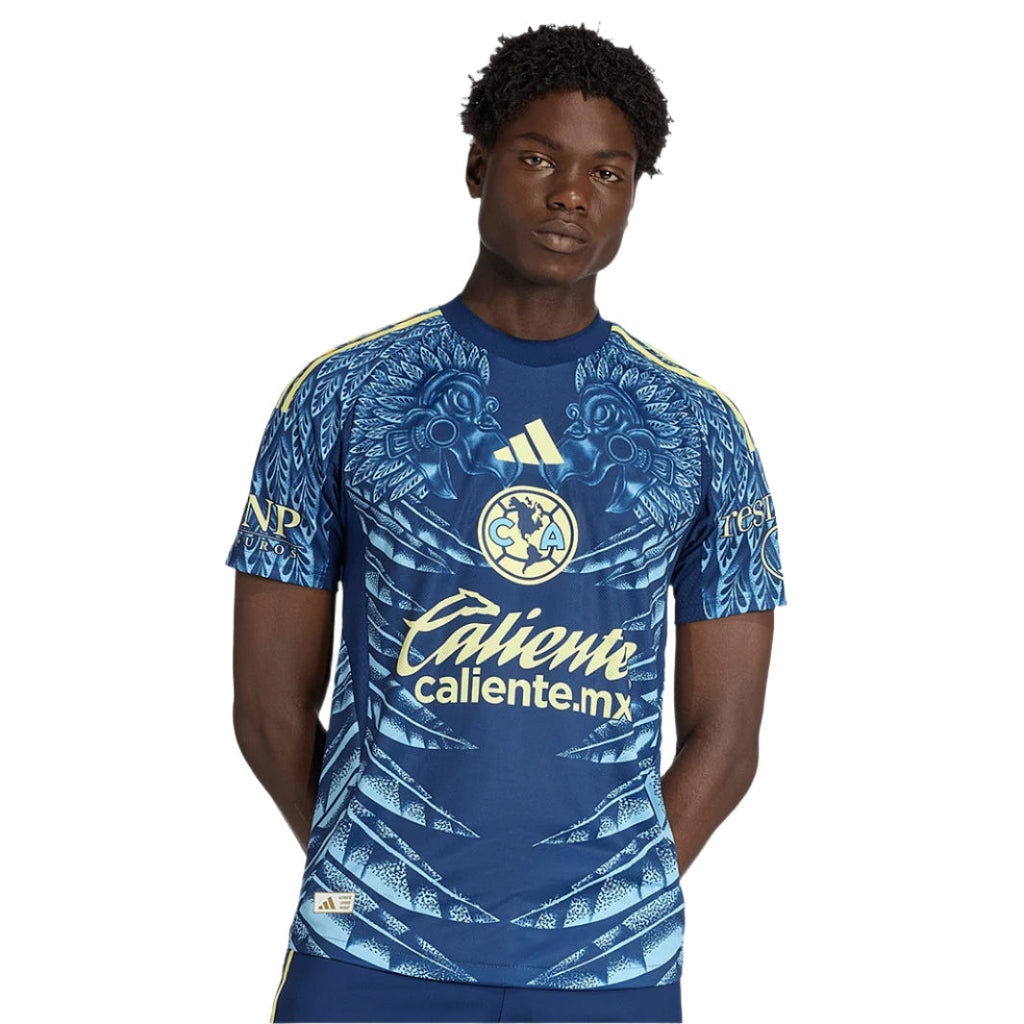 adidas Araujo Men's Club América 25/26 Authentic Away Jersey (Blue)