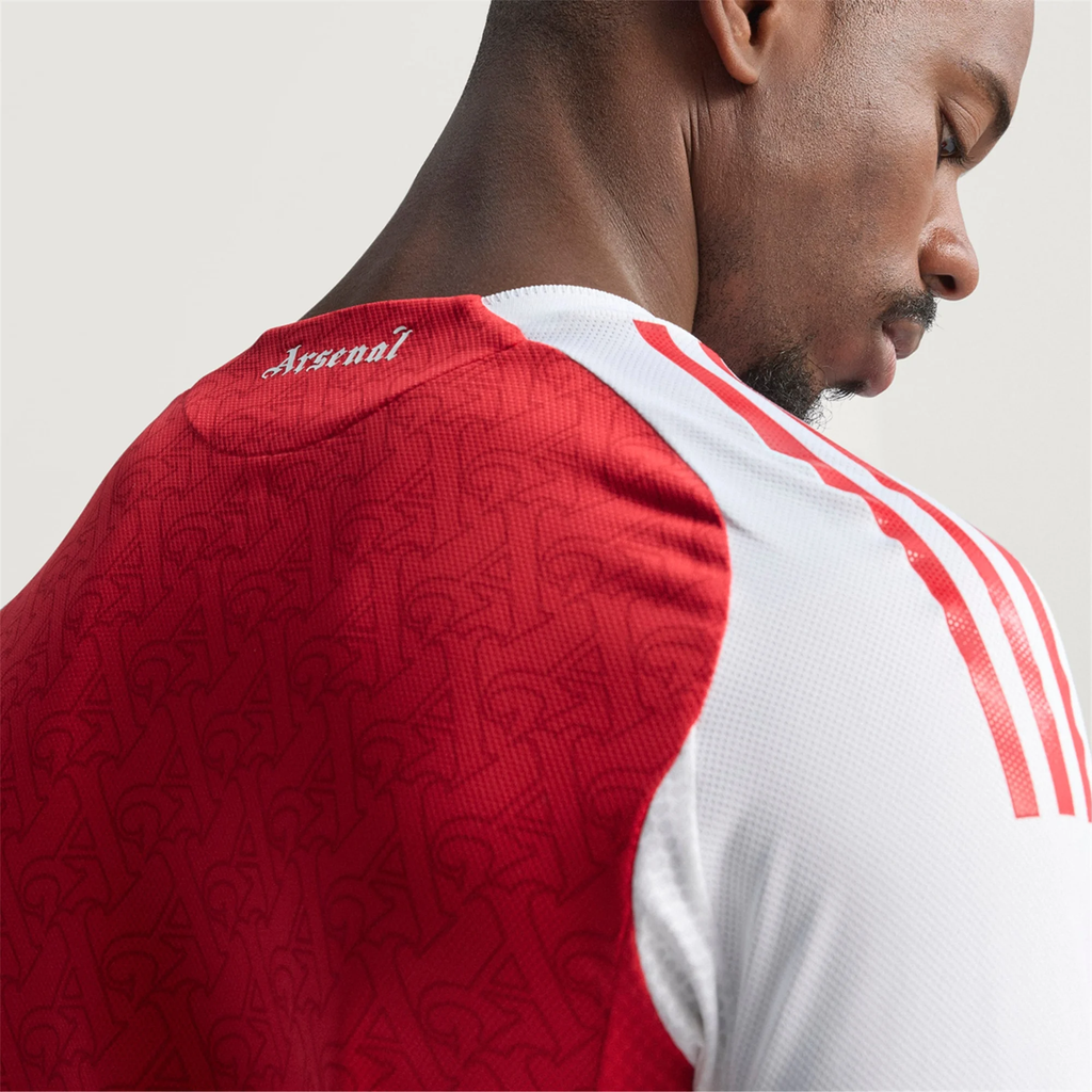 adidas Gabriel Martinelli Arsenal FC Authentic Home Jersey 25/26 w/ EPL Patch (Better Scarlet/White