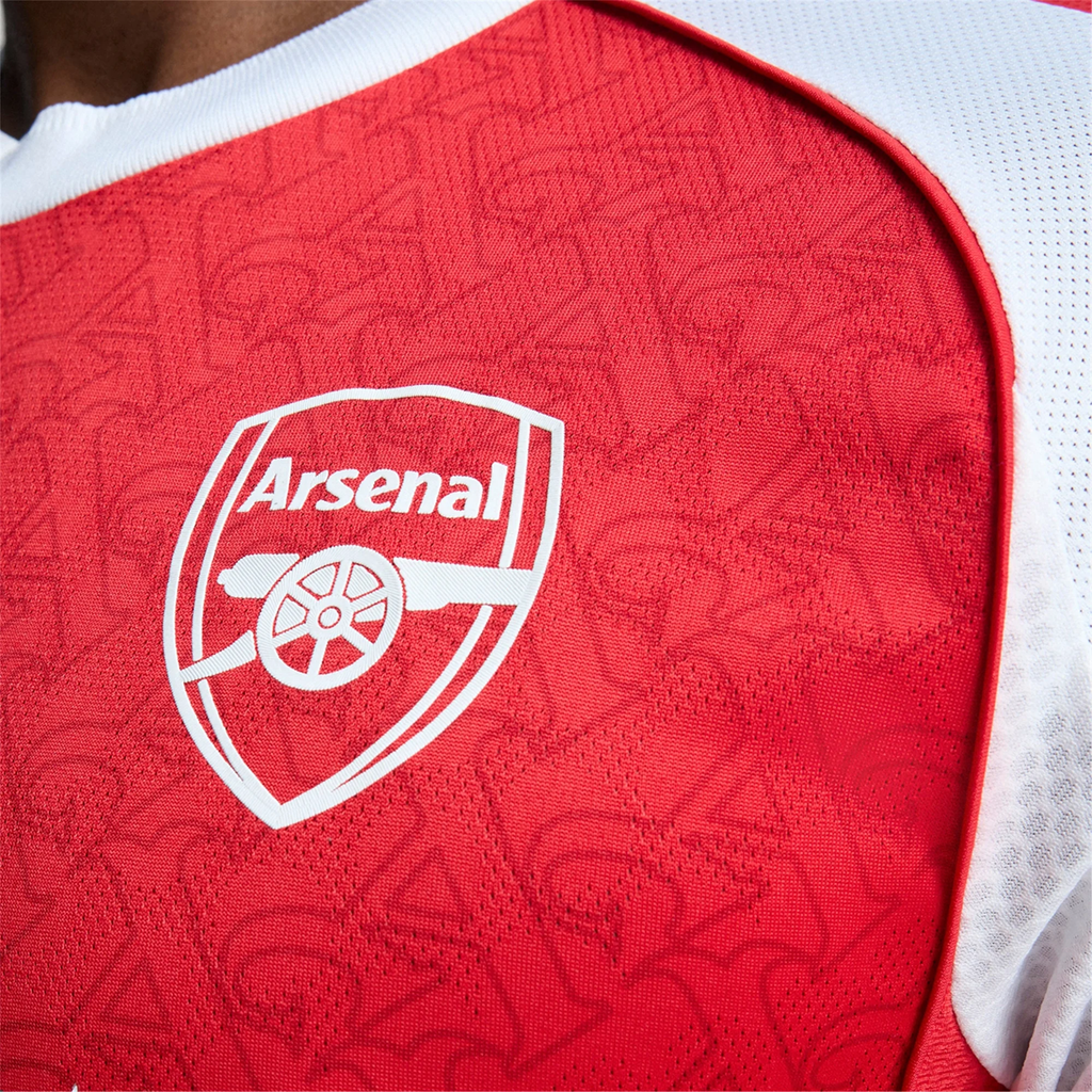 adidas Kai Havertz Arsenal FC Authentic Home Jersey 25/26 w/ EPL Patch (Better Scarlet/White
