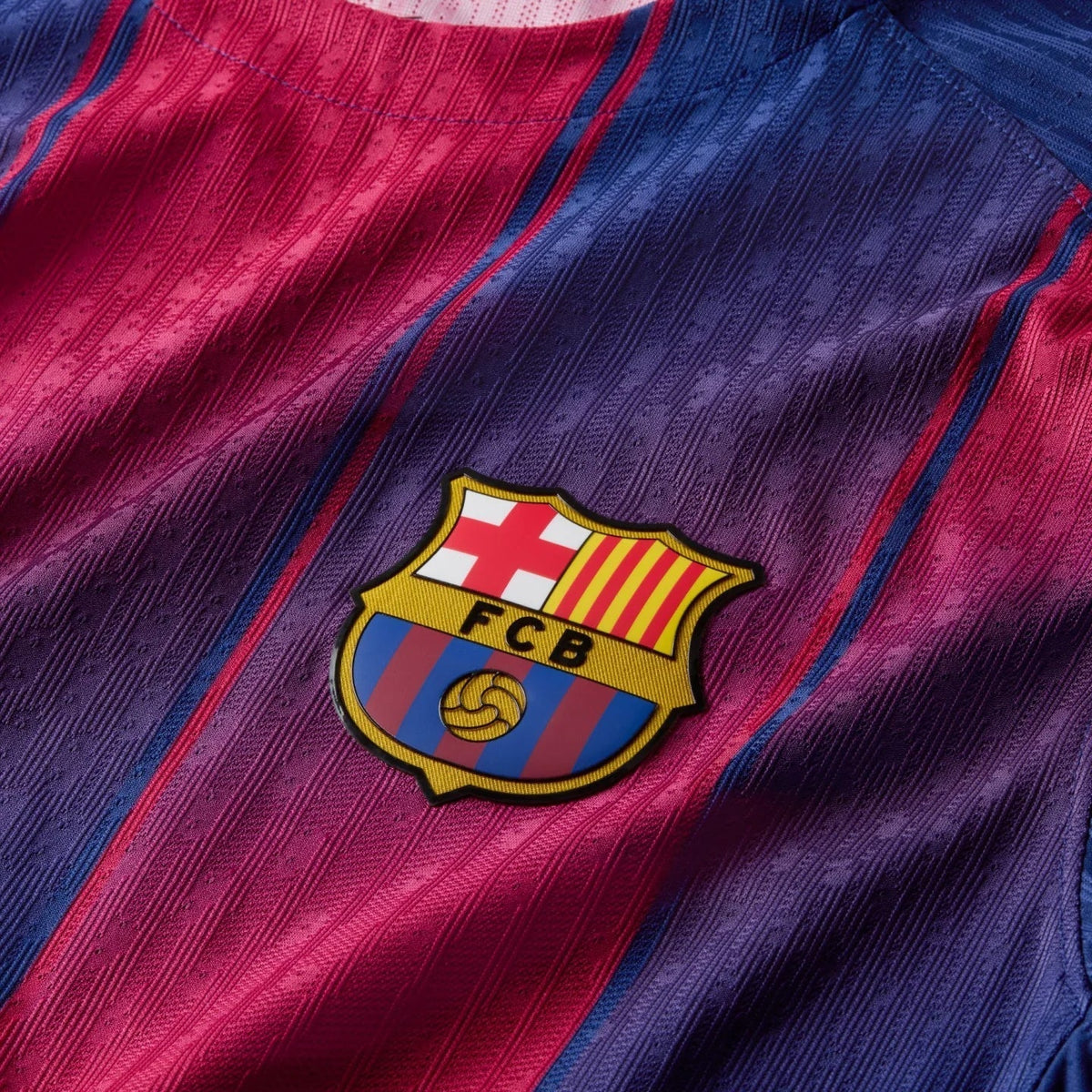 Nike Barcelona Authentic Lamine Yamal Home Jersey w/ La Liga Champion Patches 25/26 (Deep Royal Blue/Midwest Gold)