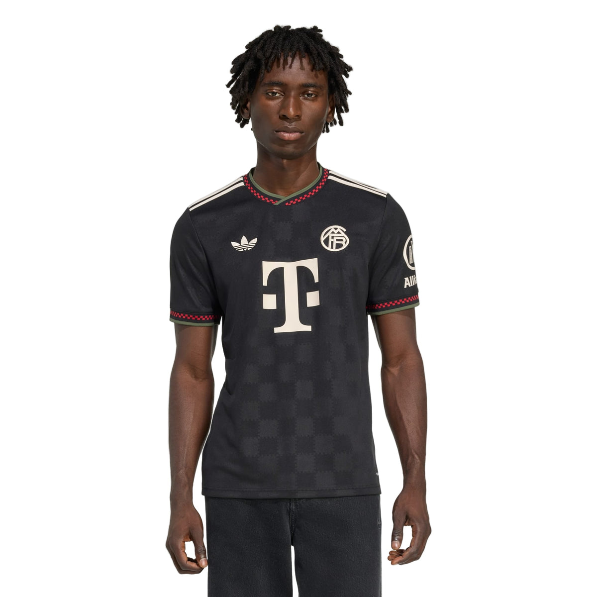 adidas Bayern Munich Third Jersey 25/26 (Black/Olive Green)