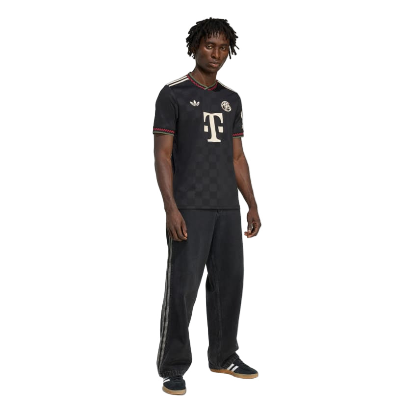 adidas Bayern Munich Third Jersey 25/26 (Black/Olive Green)