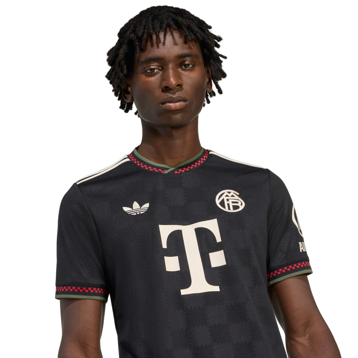 adidas Bayern Munich Third Jersey 25/26 (Black/Olive Green)