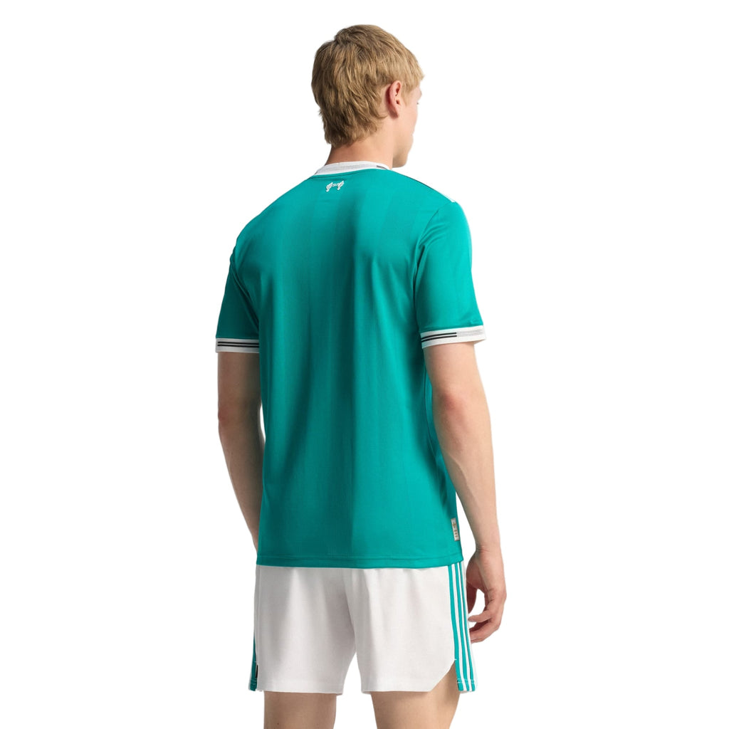adidas Liverpool FC Authentic Florian Wirtz Third Jersey w/ EPL + No Room For Racism Patches 25/26 (Sea Green)