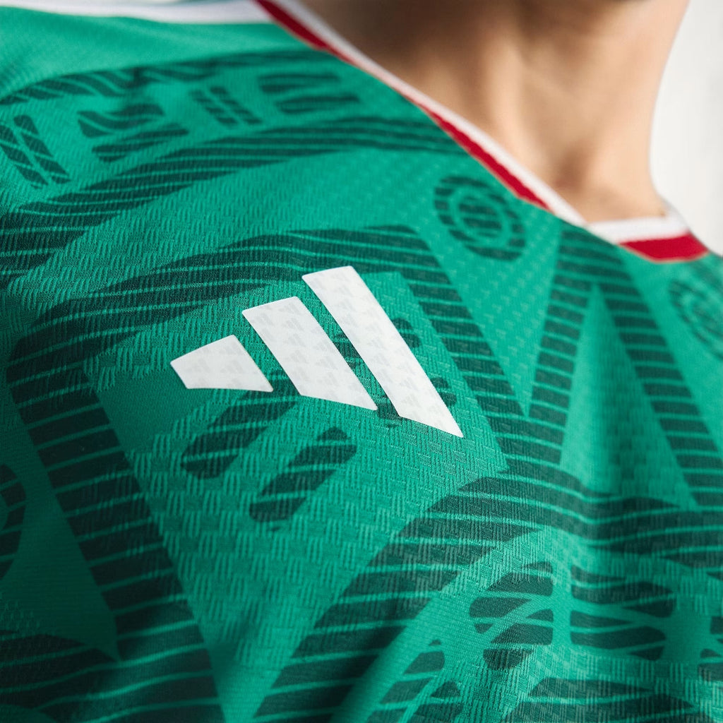 adidas Men's G. Ochoa Mexico Authentic Home 2026 World Cup Jersey (Bold Green)