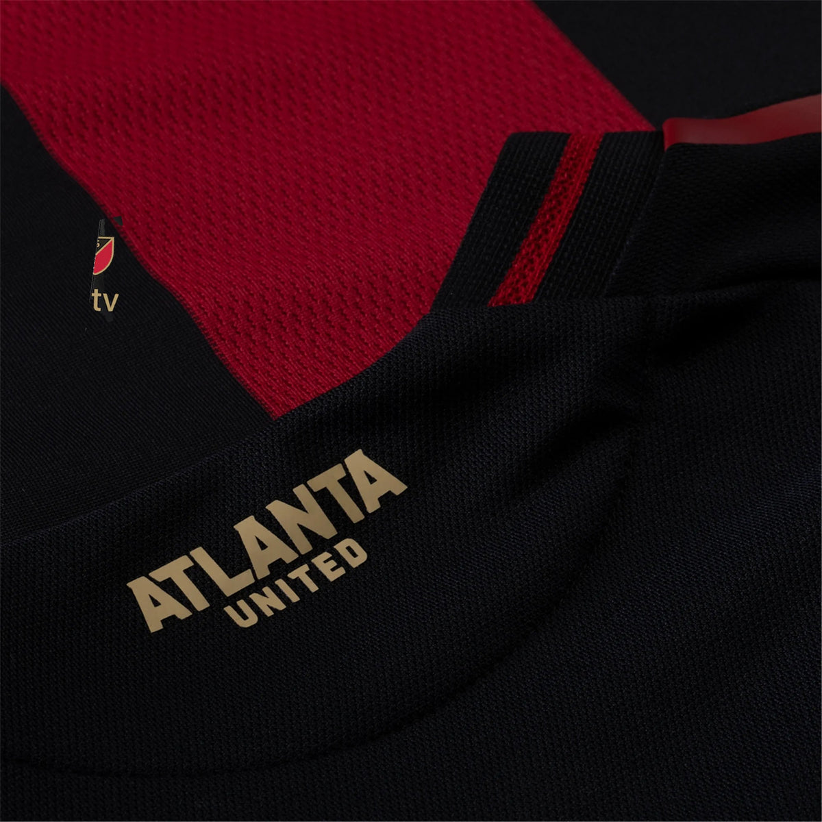 adidas Efraín Morales Atlanta United Authentic Home Jersey w/ MLS Patches 25/26 (Red/Black)