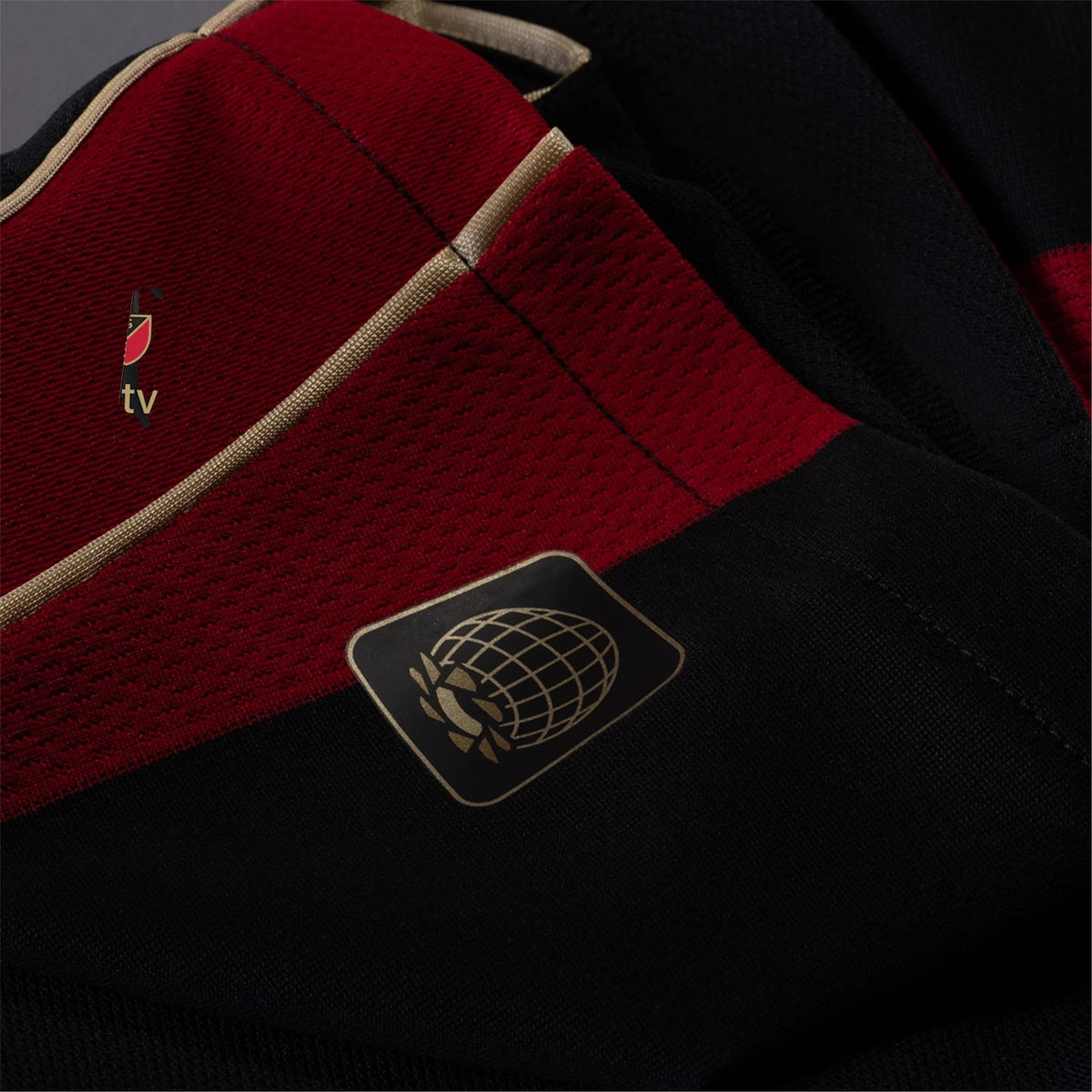 adidas Efraín Morales Atlanta United Authentic Home Jersey w/ MLS Patches 25/26 (Red/Black)