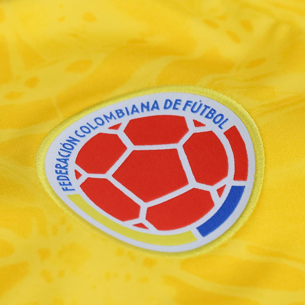 adidas Men's Uribe Colombia 2026 Home Jersey (Impact Yellow)