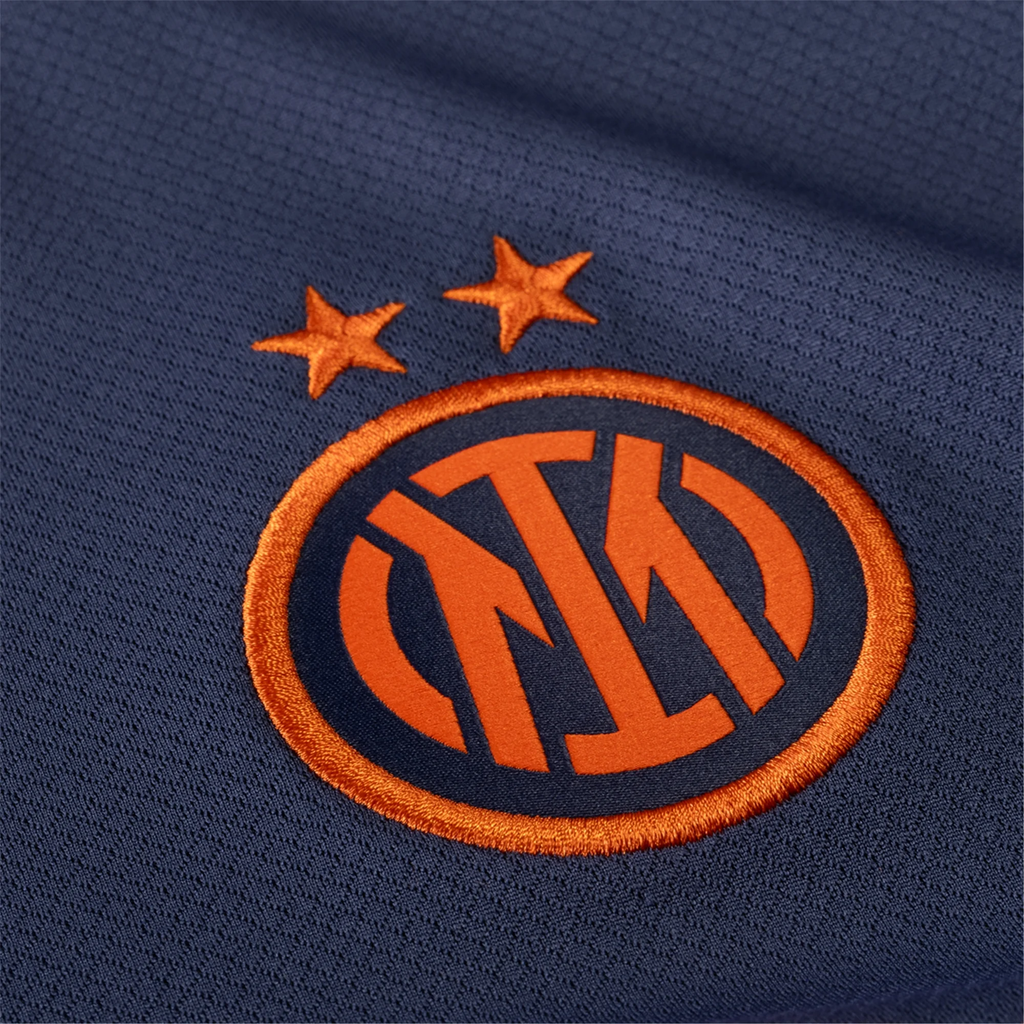 Nike Inter Milan T90 Third Jersey 25/26 (Thunder Blue/Safety Orange)