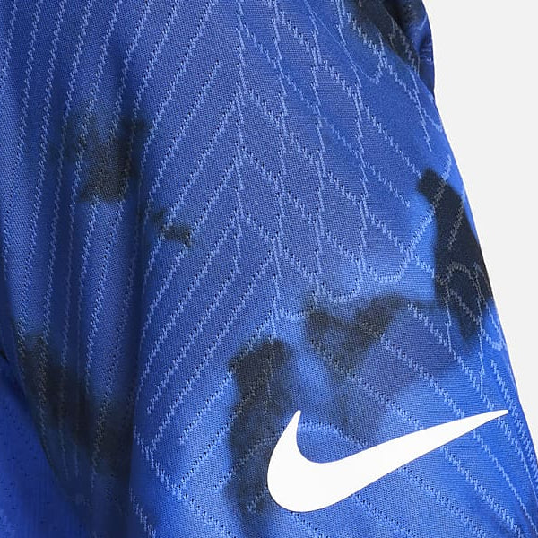 Nike United States Weston McKennie Authentic Match Away Jersey 22/23 w/ World Cup 2022 Patches (Bright Blue/White)