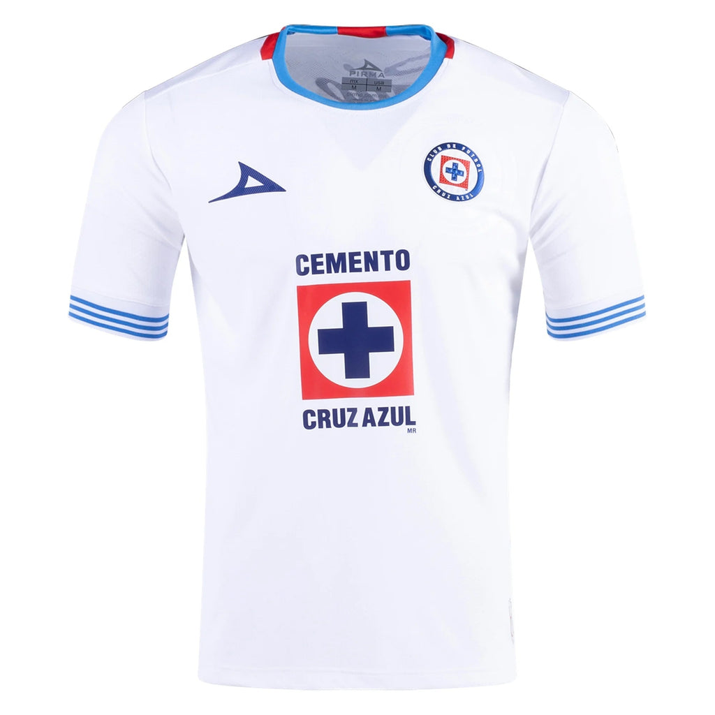Pirma Andres Montano Cruz Azul Away Jersey 24/25 (White/Blue) (Copy)