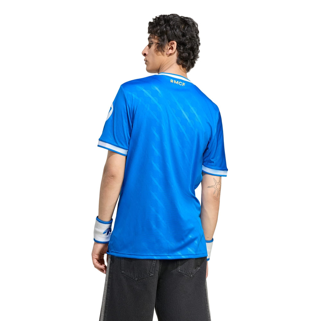 adidas Arda Guler Men's Real Madrid Third Jersey 25/26 w/ Champions League Patches (Blue/White)