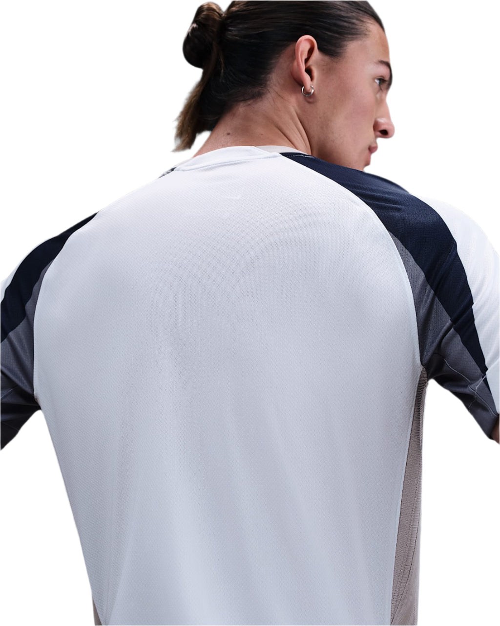 Nike Danso Tottenham Hotspurs Home Jersey w/ EPL + No Room For Racism Patch 25/26 (White/Iron/Binary Blue)