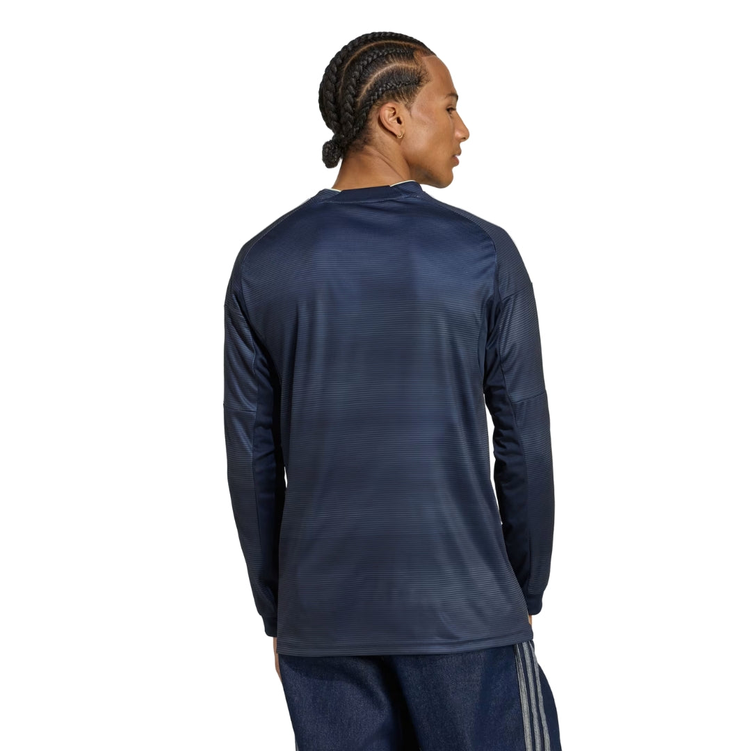adidas Real Madrid Arda Guler Long Sleeve Away Jersey w/ Champions League Patches 25/26 (Legend Ink)