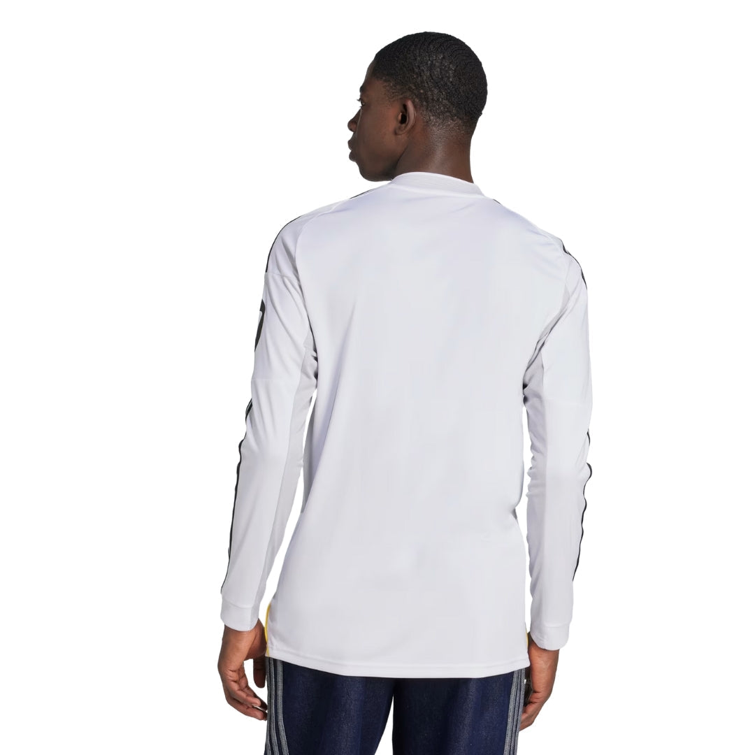 adidas Real Madrid Arda Guler Long Sleeve Home Jersey w/ Intercontinental + Champions League Patches 25/26 (White)