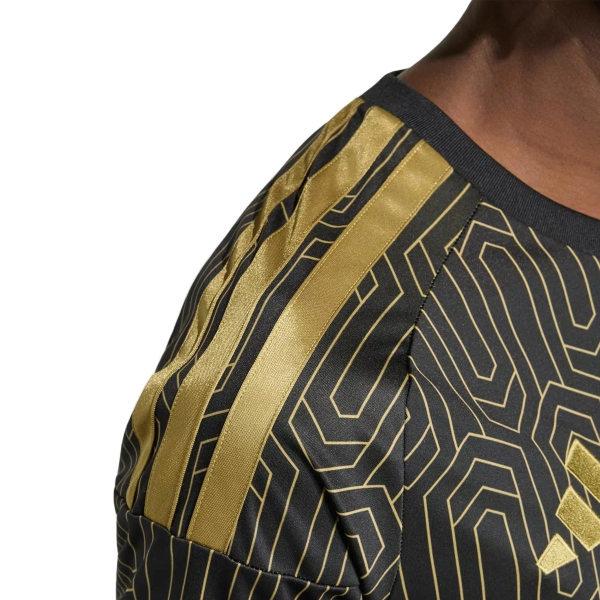 adidas Men's Segura LAFC Stadium Home Jersey 26/27 (Black/Gold)