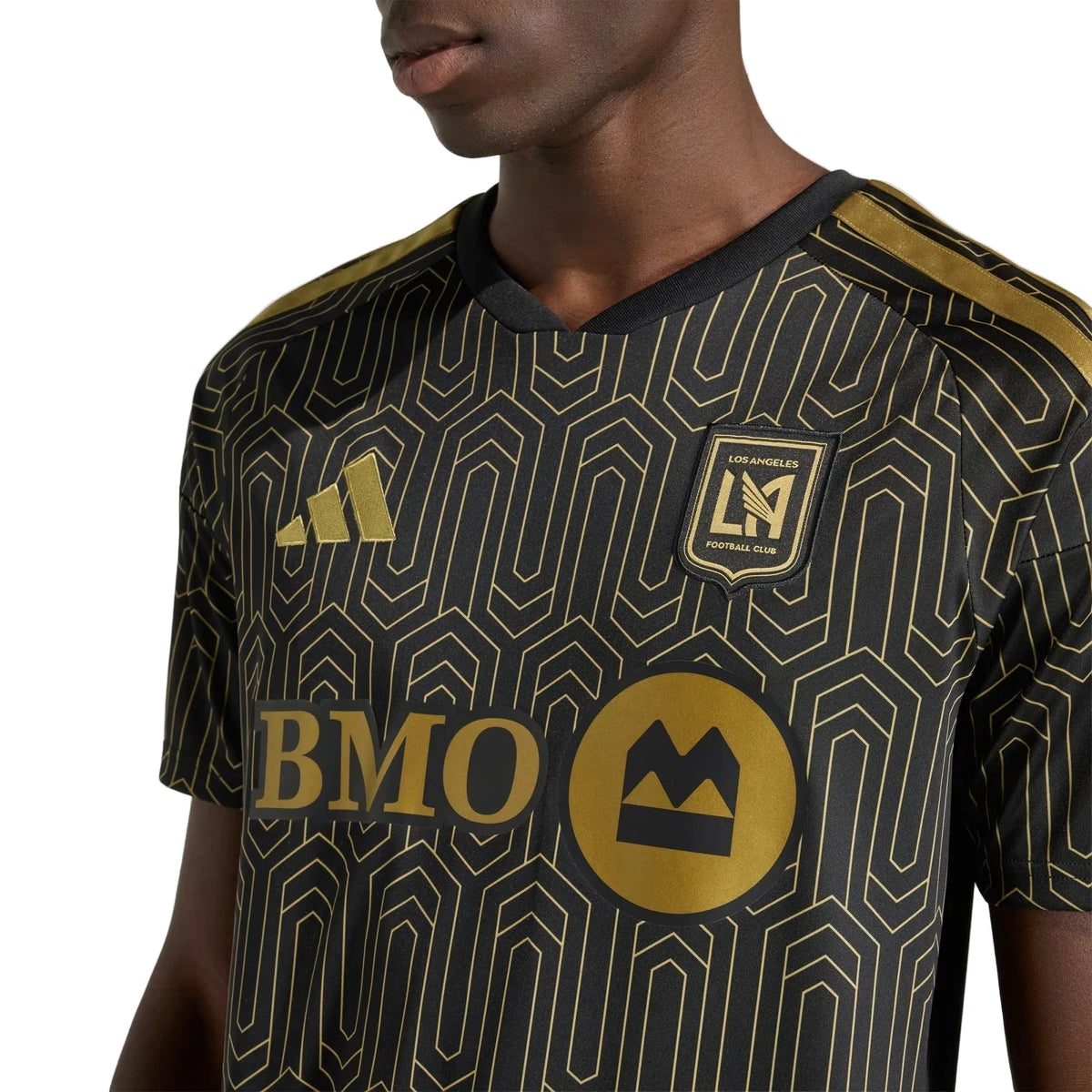 adidas Men's Bouanga LAFC Stadium Home Jersey 26/27 (Black/Gold)