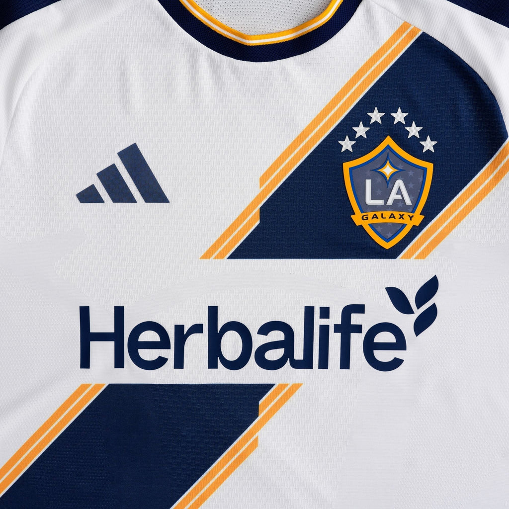 adidas Men's Marco Reus LA Galaxy Authentic Match Home Jersey 26/27 (White)
