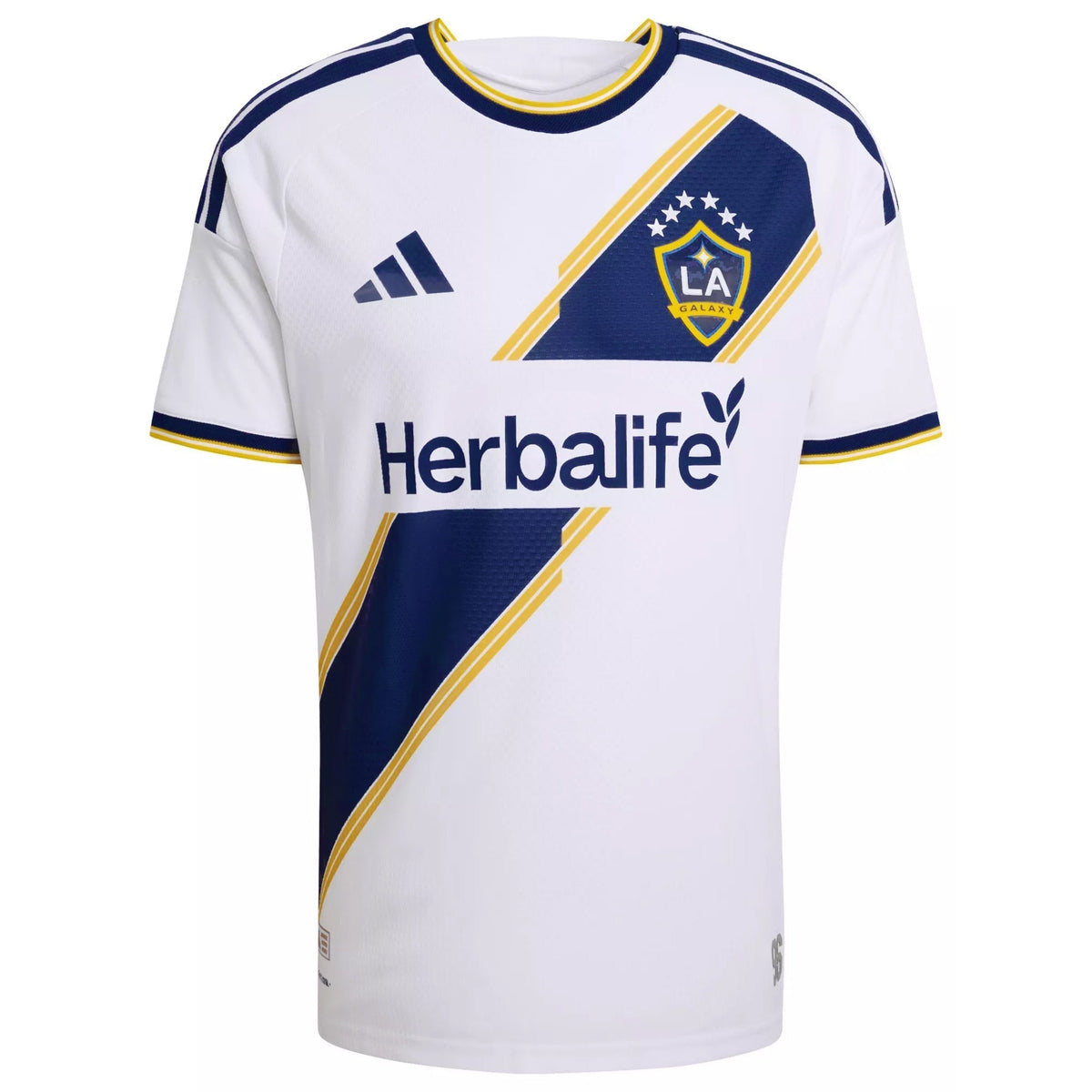 adidas Men's Ramos JR LA Galaxy Authentic Match Home Jersey 26/27 (White)
