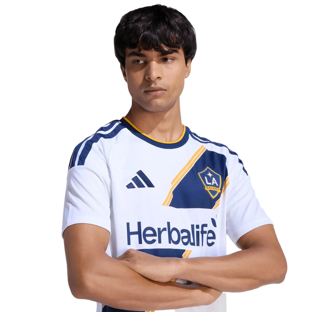 adidas Men's Thommy LA Galaxy Home Stadium Jersey 26/27 (White)