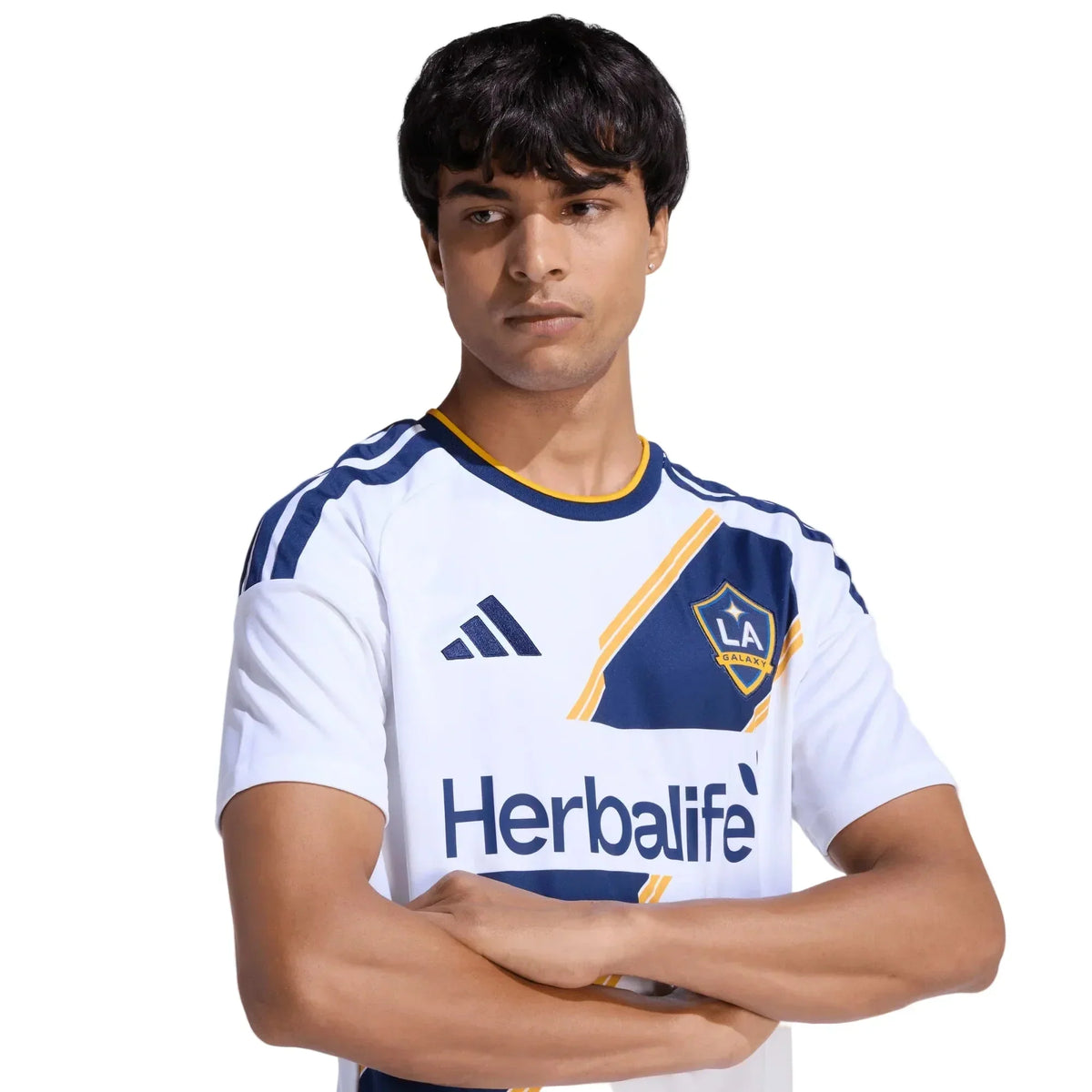adidas Men's Thommy LA Galaxy Home Stadium Jersey 26/27 (White)