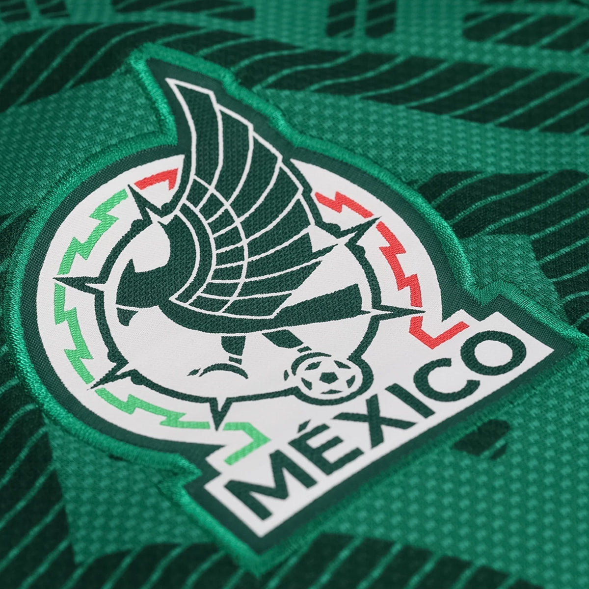 adidas Men's C. Rodriguez Mexico Home 2026 World Cup Jersey (Bold Green)