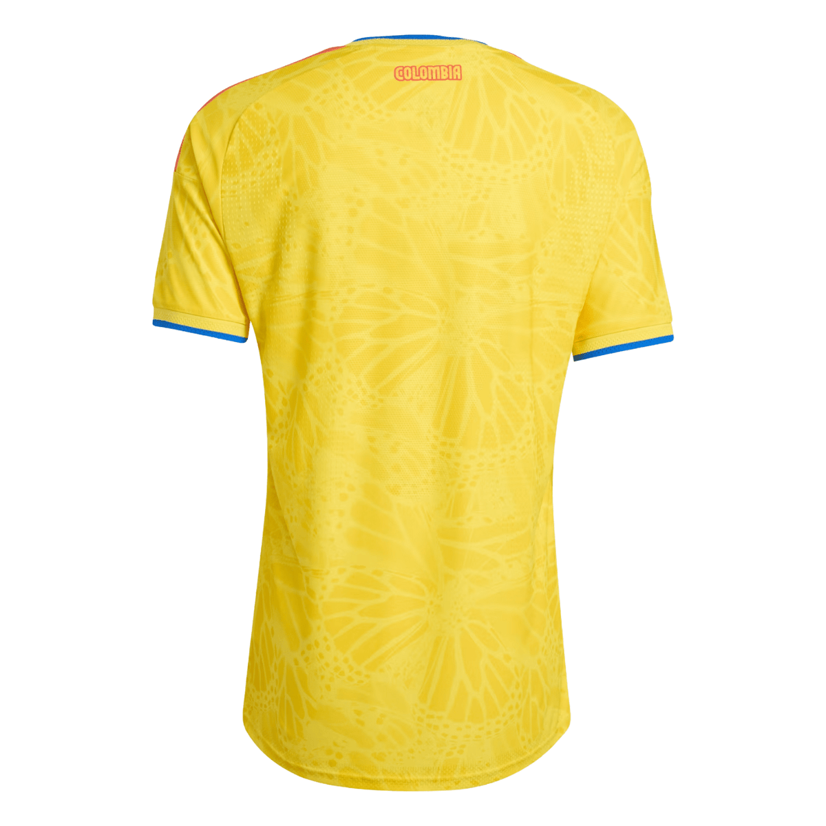 adidas Men's Castano Colombia 2026 Authentic Home Jersey (Impact Yellow)