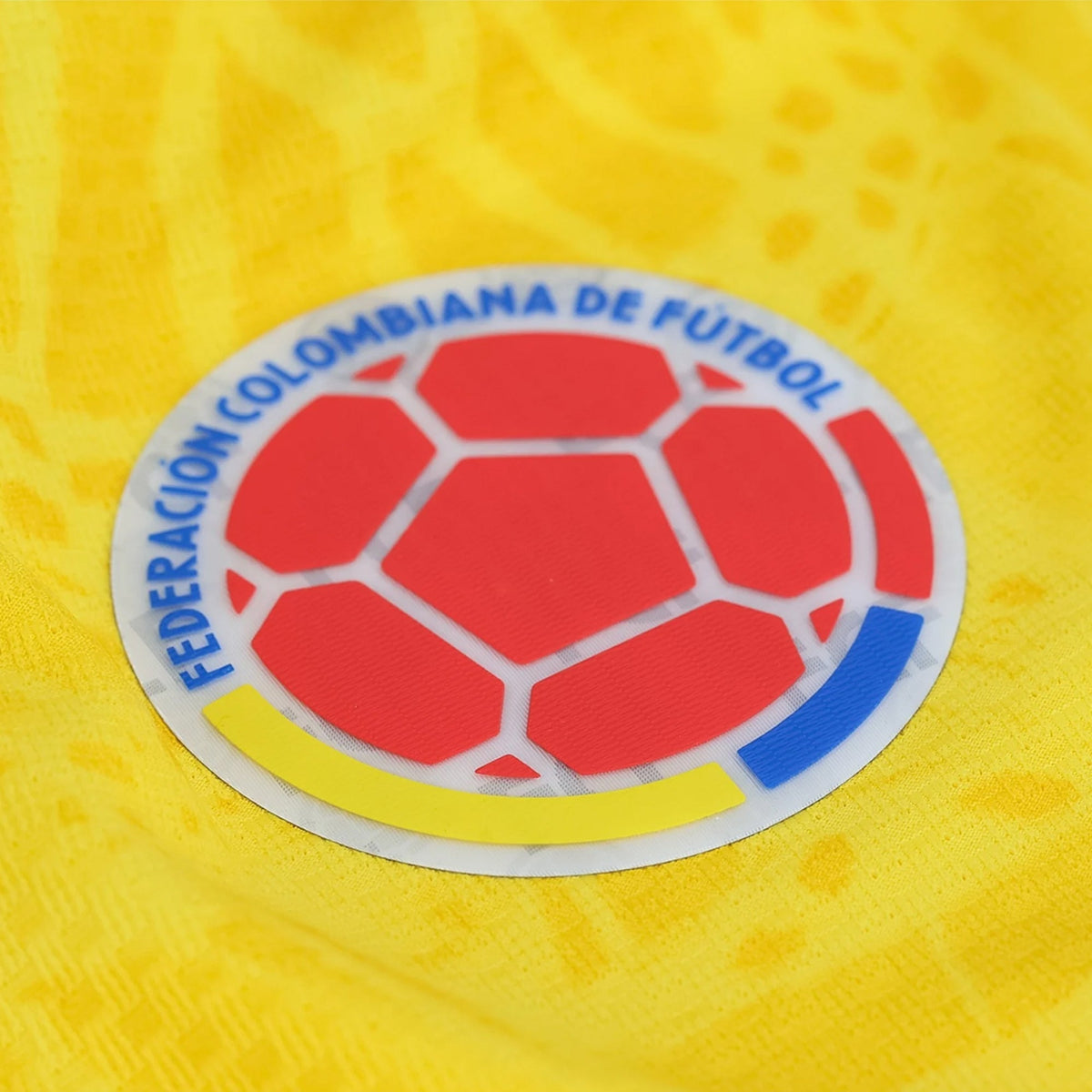 adidas Men's L. Diaz Colombia 2026 Authentic Home Jersey (Impact Yellow)