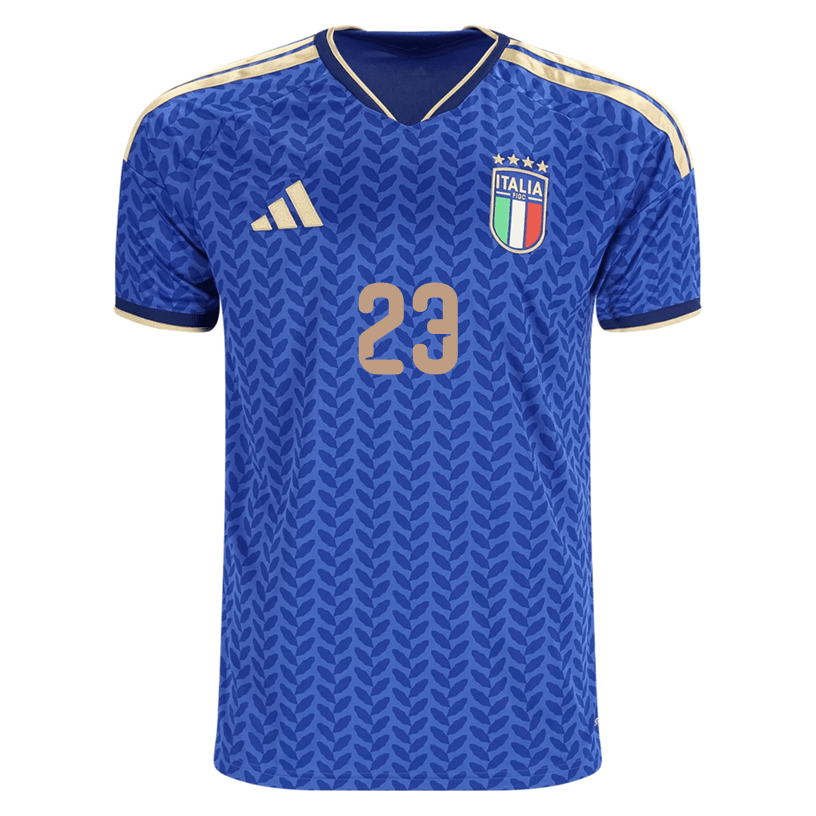 adidas Men's Mancini Italy Home Stadium Jersey 2026 (Bold Blue)