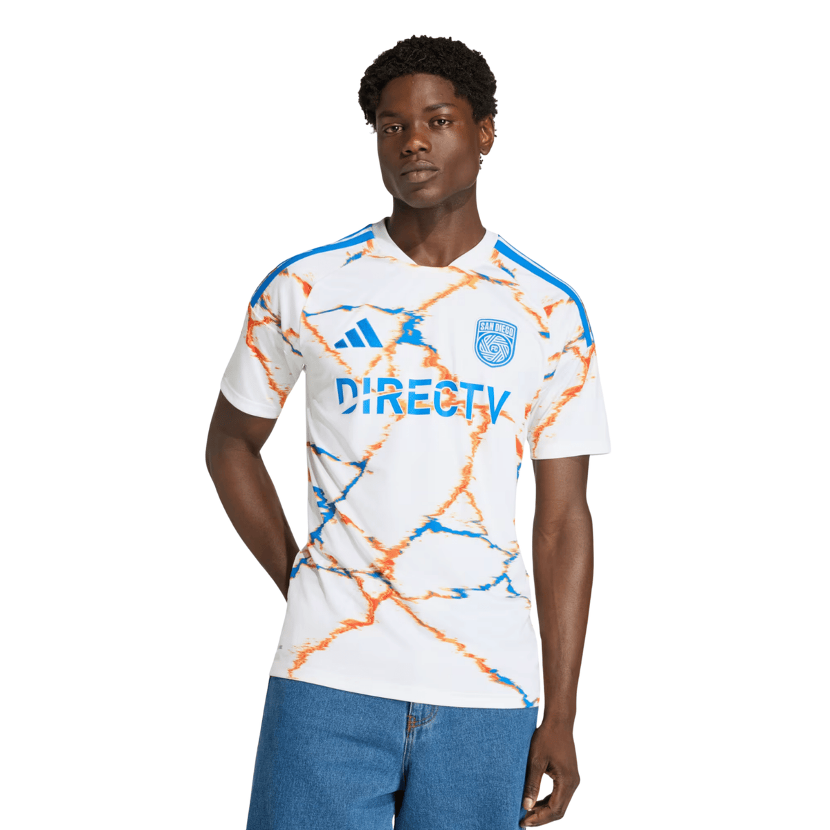 adidas Men's Kumado San Diego FC 26/27 Away Stadium Jersey (White)