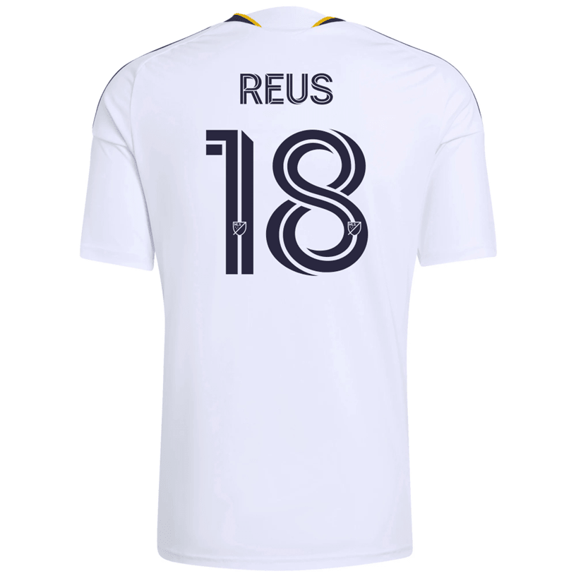 adidas Men's Reus LA Galaxy Home Stadium Jersey 26/27 (White)