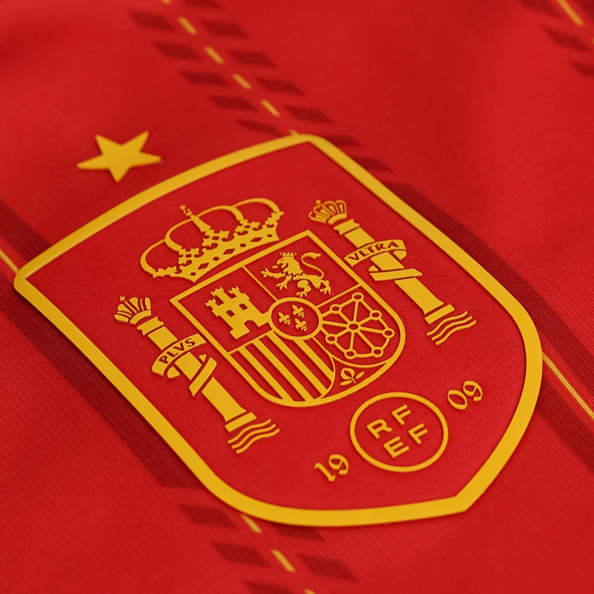adidas Men's Raya Spain World Cup Home Jersey 2026 (Vivid Red)