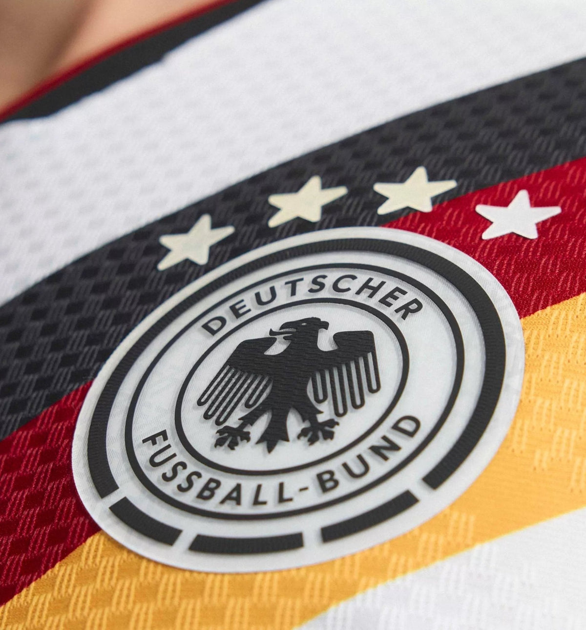 adidas Men's Germany Authentic Home World Cup Jersey 2026 (White/Black)