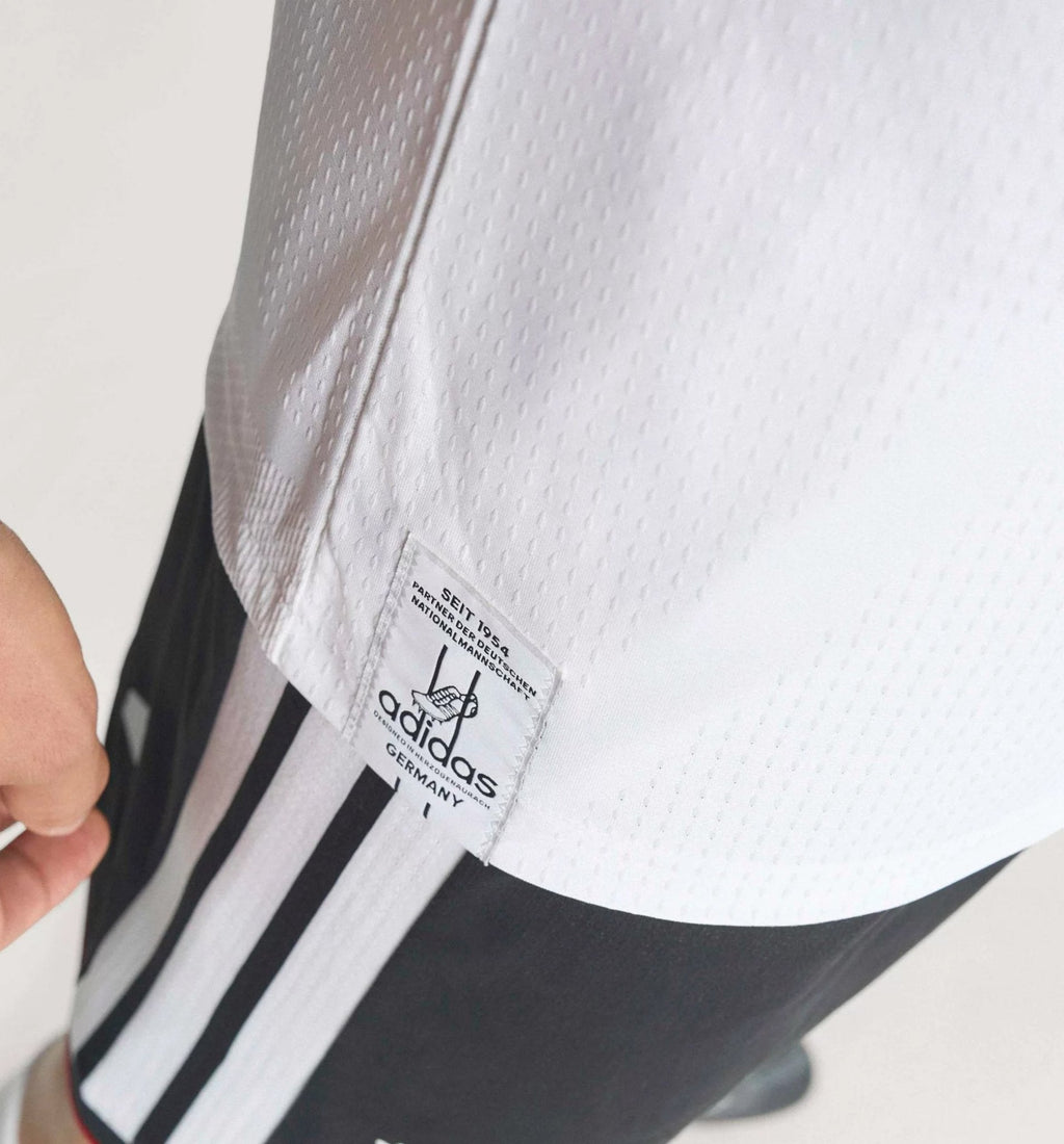 adidas Men's Koch Germany Authentic Home World Cup Jersey 2026 (White/Black)