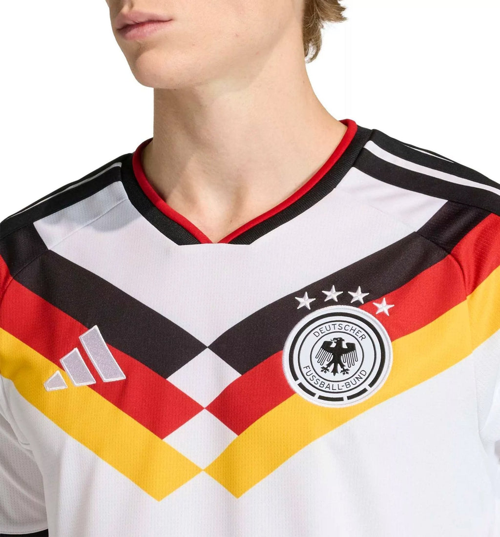 adidas Men's Nubel Germany Home World Cup Jersey 2026 (White/Black)