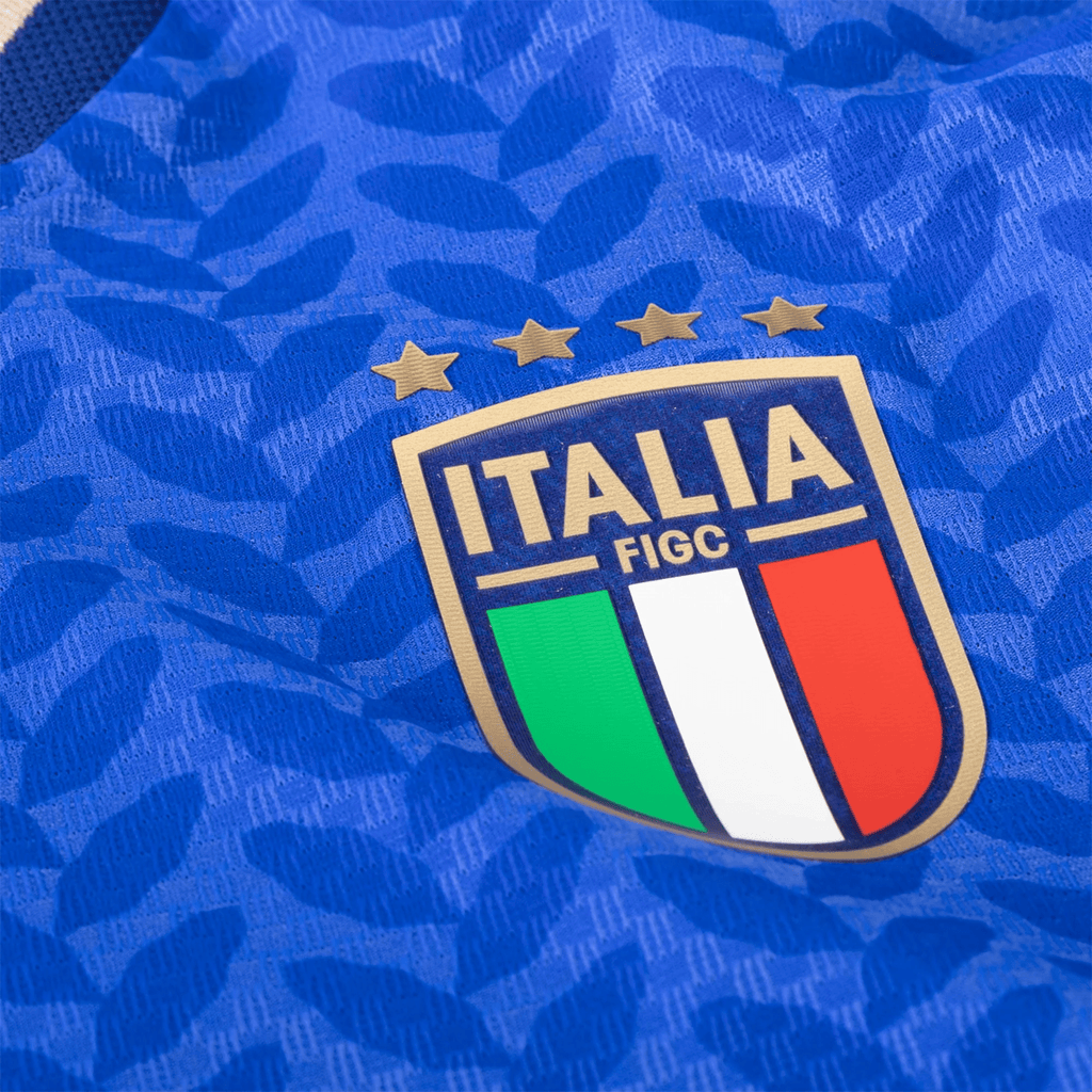 adidas Men's Orsolini Italy 2026 Authentic Home Jersey (Bold Blue)