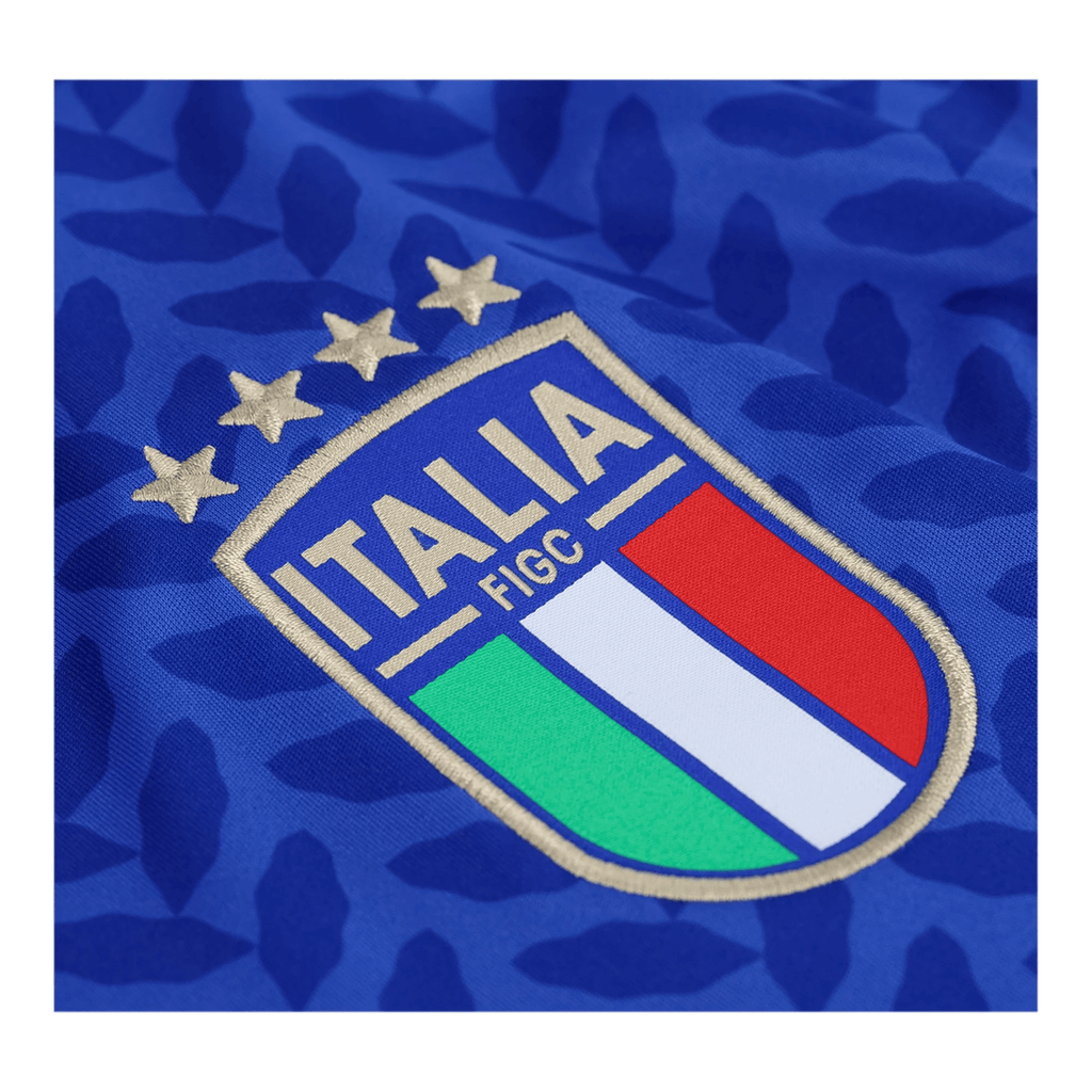 adidas Men's Mancini Italy Home Stadium Jersey 2026 (Bold Blue)