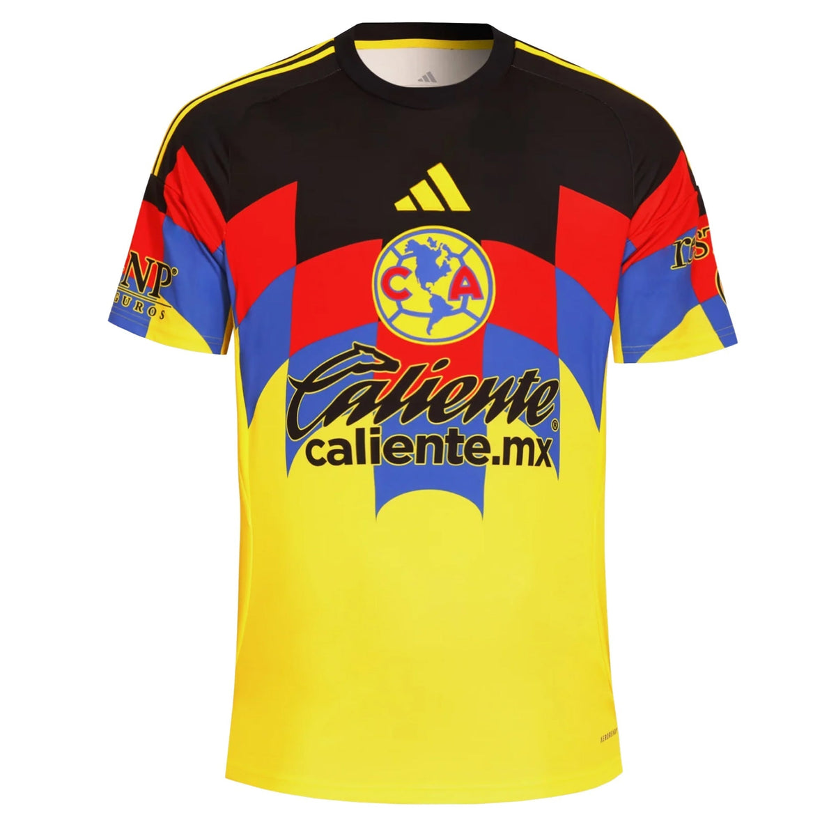 adidas Men's Lichnovsky  Club America Home Jersey 25/26 (Yellow)