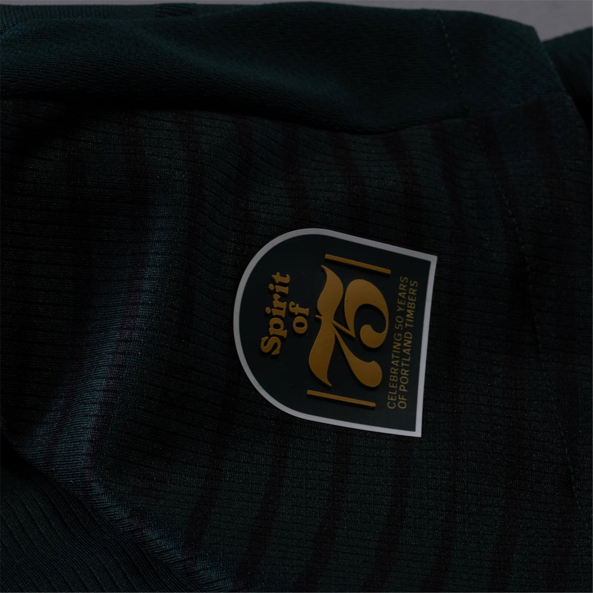 adidas Santiago Moreno Portland Timbers Authentic Home Jersey w/ MLS & Apple Patch 25/26 (Green/Gold)