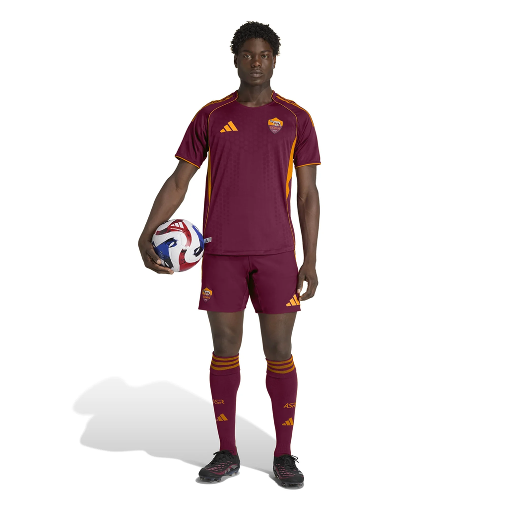adidas Roma Authentic Evan Ferguson Home Jersey w/ Europa League Patches 25/26 (Burgundy)