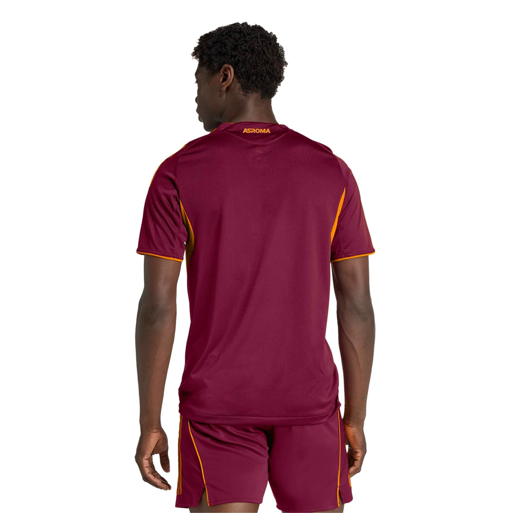 adidas Roma Authentic Daniele Ghilardi Home Jersey w/ Europa League Patches 25/26 (Burgundy)