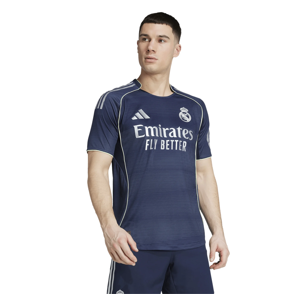 adidas Luka Modric Real Madrid Authentic Away Jersey 25/26 w/ Champions League Patches (Legend Ink