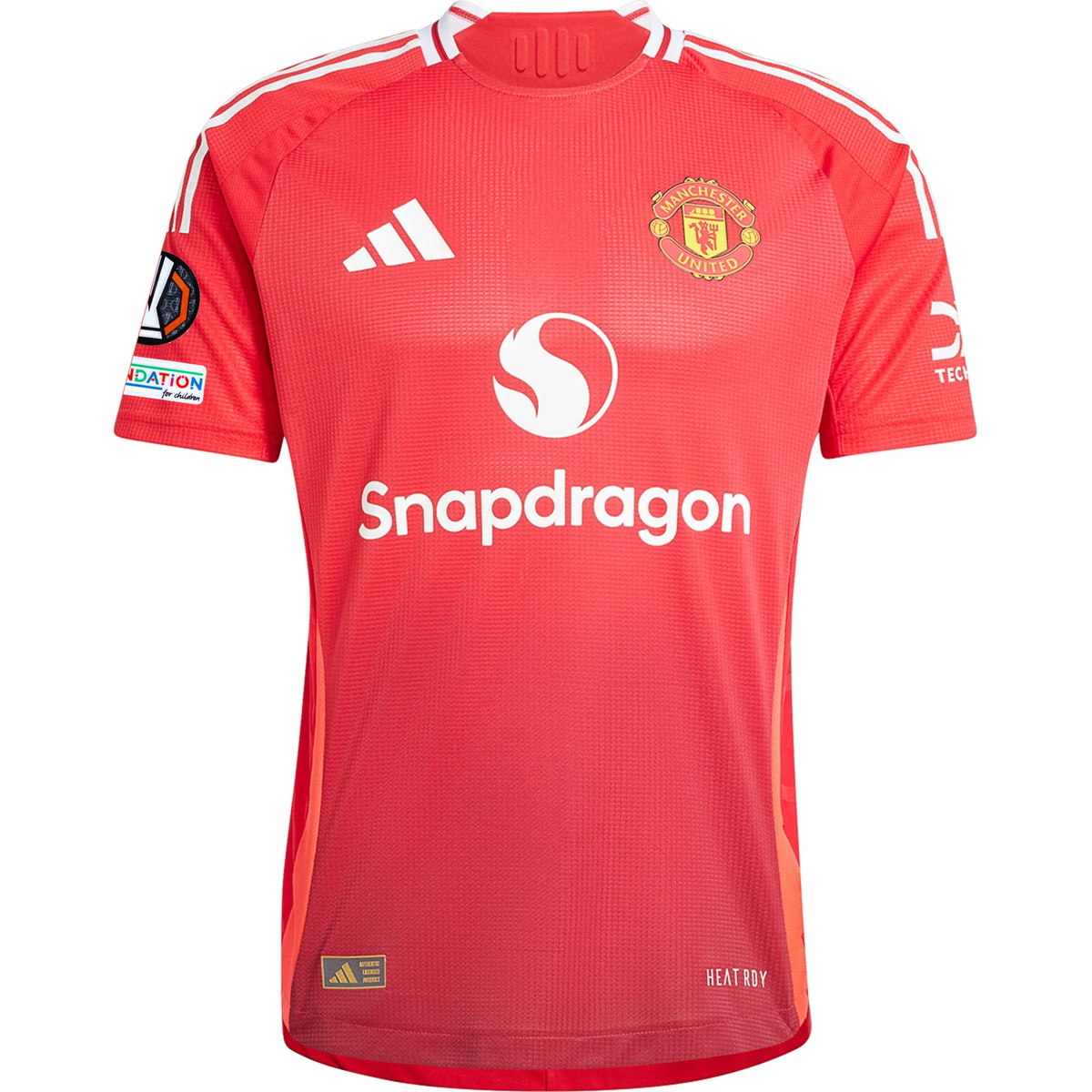 adidas Manchester United Authentic Casemiro Home Jersey w/ Europa League Patches 24/25 (MUFC Red/Bright Red)