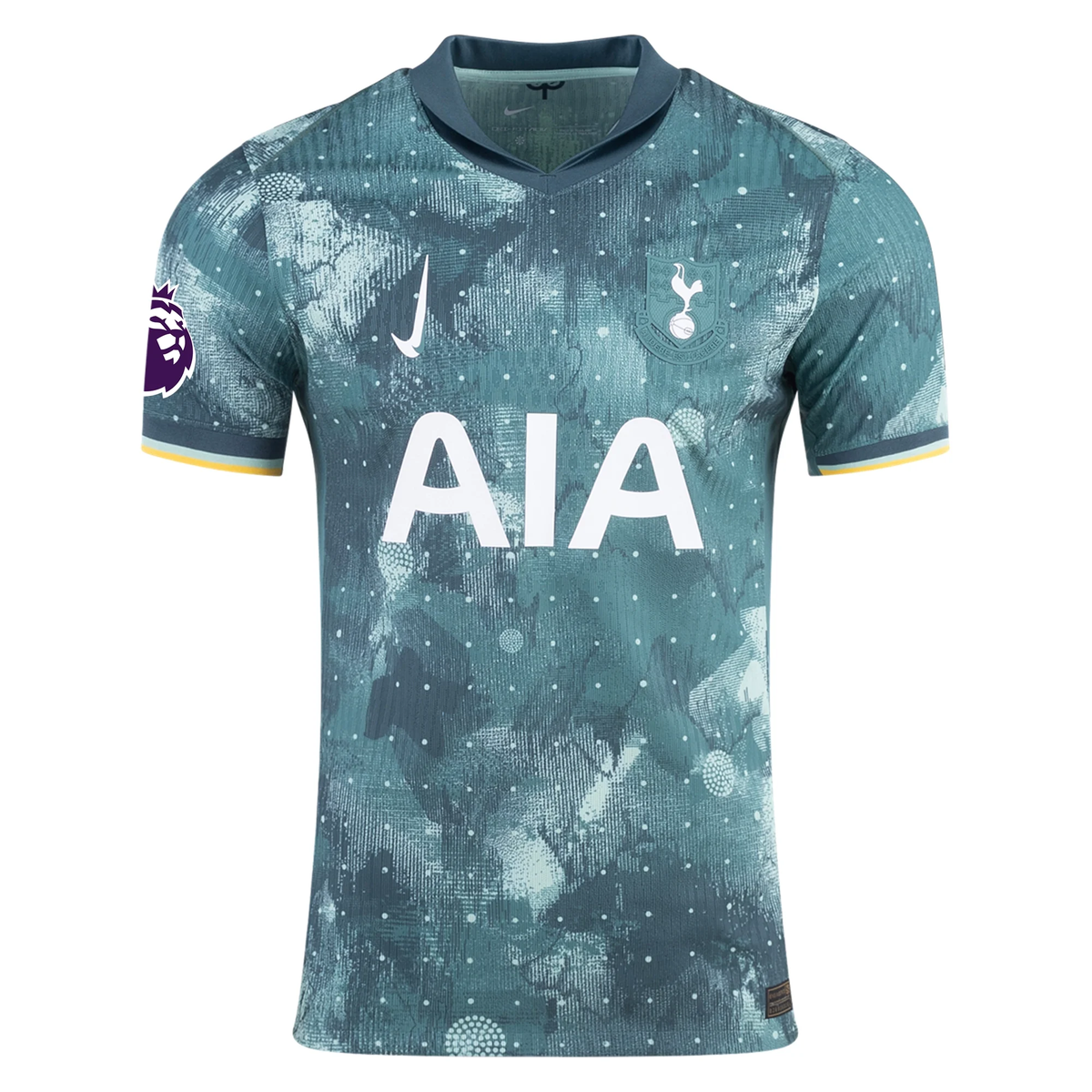 Nike Tottenham Christian Romero Third Jersey w/ EPL Patch 24/25 (Enamel Green/Bicoastal)