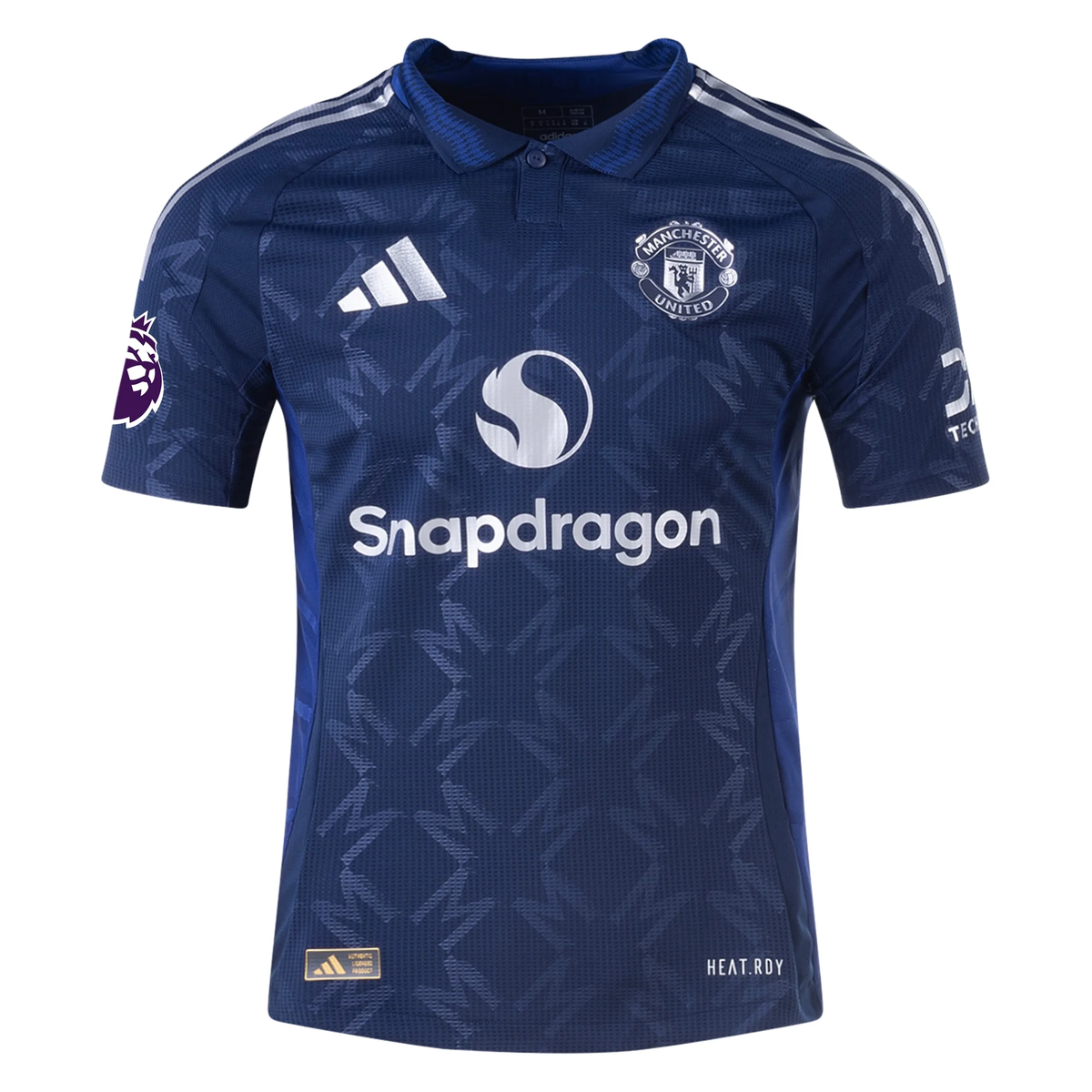 adidas Manchester United Authentic Matthijs de Ligt Away w/ EPL Patch 24/25 (Night Indigo)