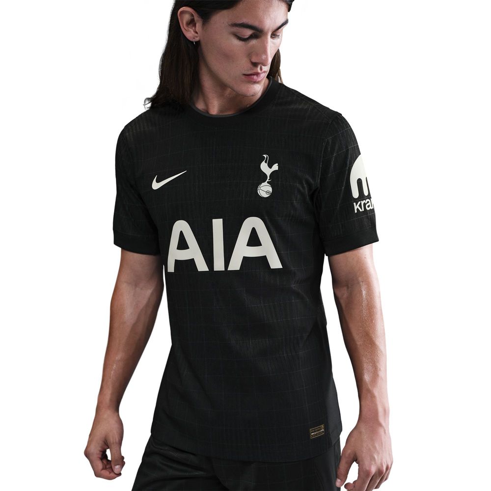 Nike Bissouma Tottenham Hotspur Authentic Away Jersey 25/26 w/ EPL Patch (Black/Iron)