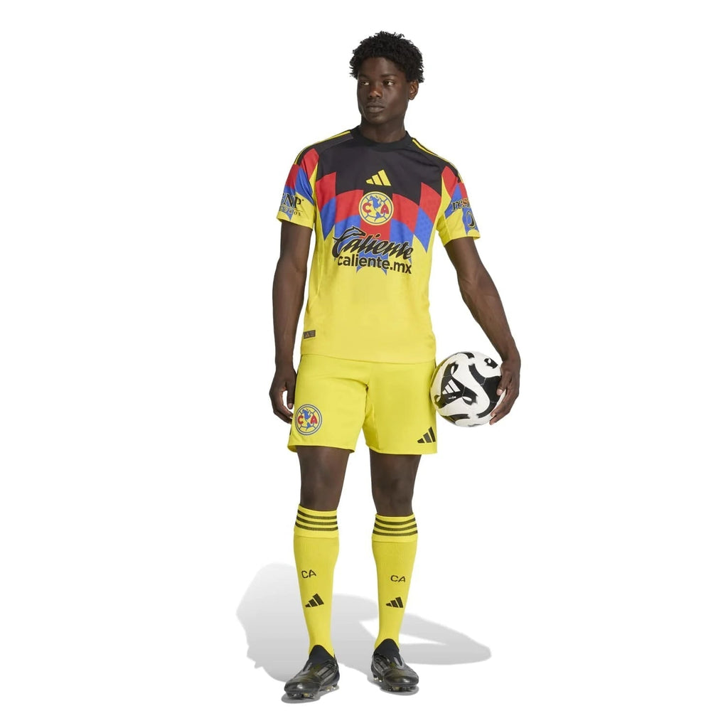 adidas R. Orquin Men's Club America 25/26 Authentic Home Jersey (Yellow)