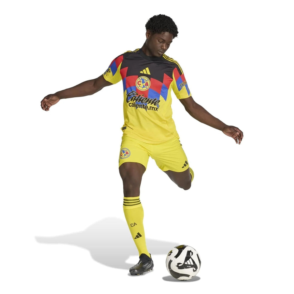adidas Araujo Men's Club America 25/26 Authentic Home Jersey (Yellow)
