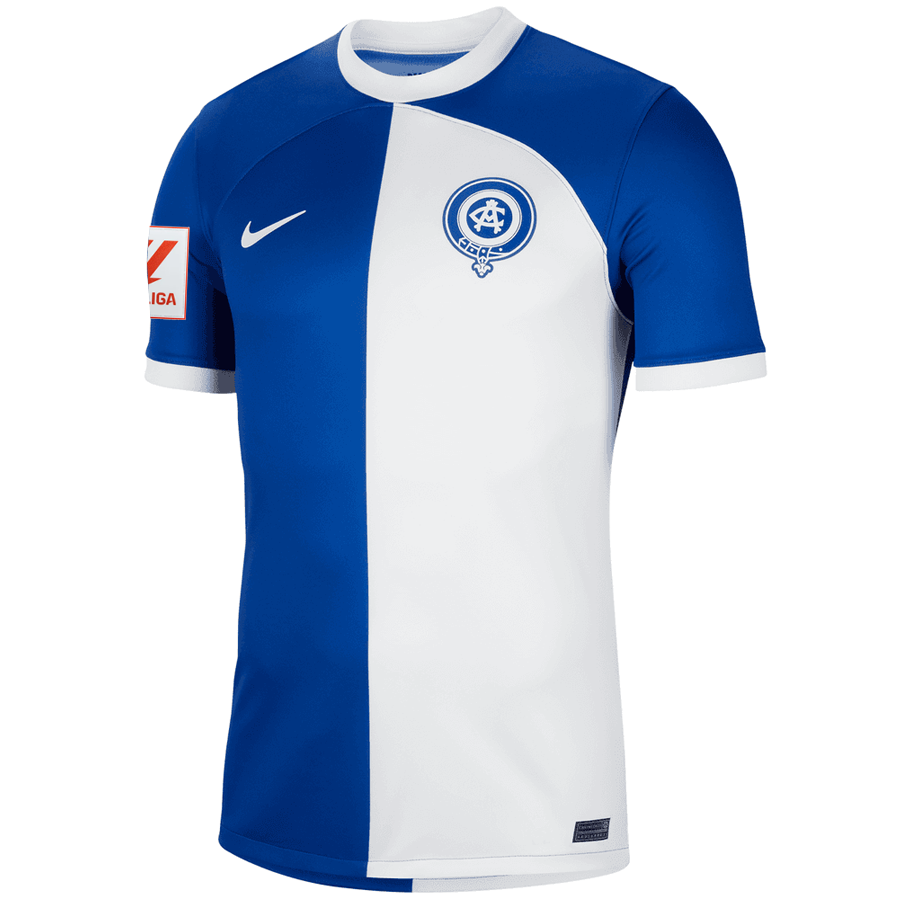 Nike Atletico Madrid Memphis Depay Away Jersey w/ La Liga Patch 23/24 (Old Royal/White)